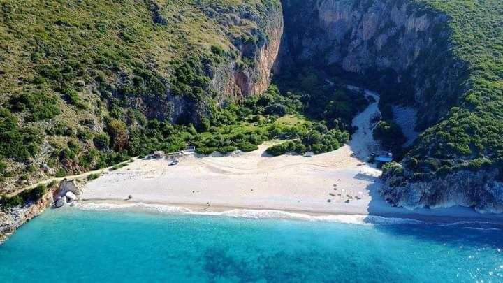 Gjipe Eco Campground Vuno Екстер'єр фото