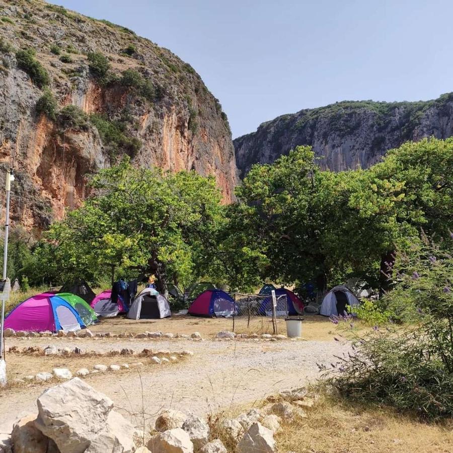 Gjipe Eco Campground Vuno Екстер'єр фото