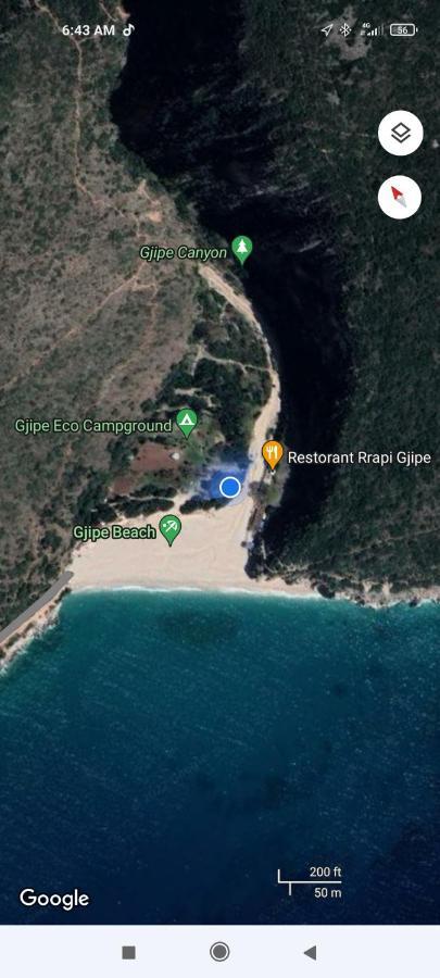 Gjipe Eco Campground Vuno Екстер'єр фото
